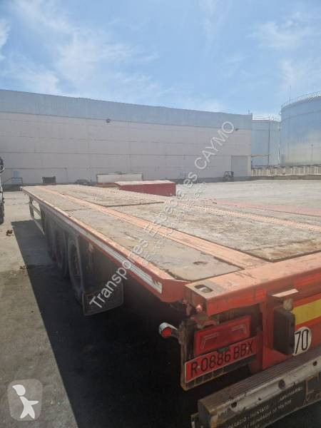 Semi reboque Lecitrailer suelo liso + twin...