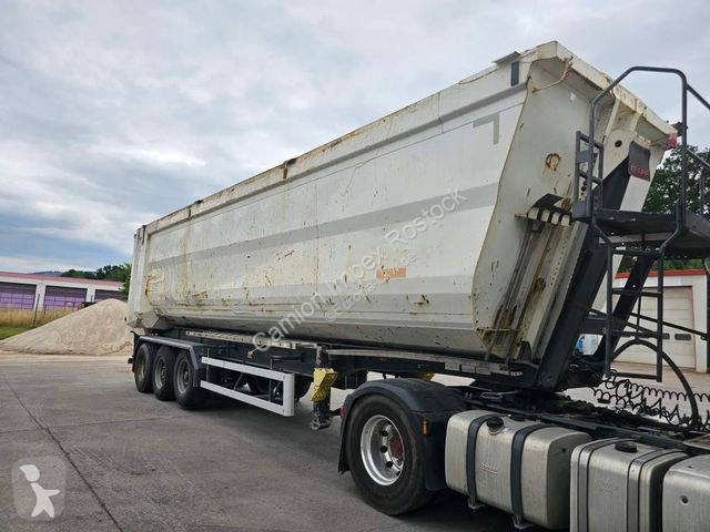 نصف مقطورة Kempf 55 cbm Stahl, Lift, ALCOA,...