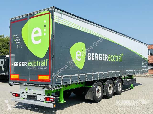 Semitrailer Berger Curtainsider Standard Getränke