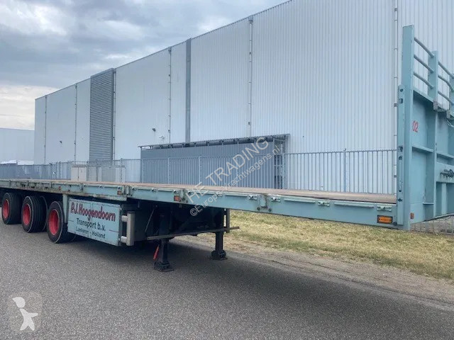 Semitrailer Floor open oplegger 3 asser...