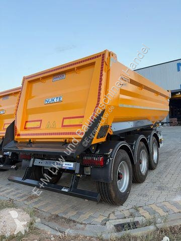 Semi reboque NÜKTE 24,5 KUBIK HARDOX BODEN 5...