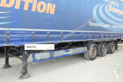 Semitrailer skjutbara ridåer (flexibla skjutbara sidoväggar) Krone