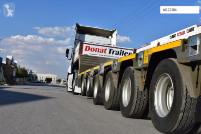 Semi remorque porte engins Donat neuve