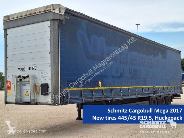 نصف مقطورة Schmitz Cargobull Curtainsider Mega