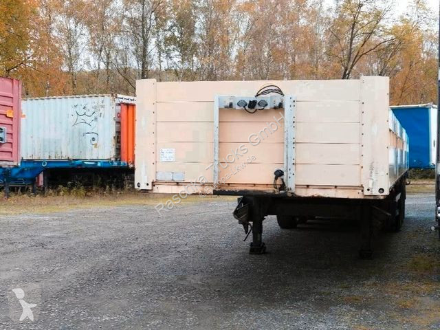 Sættevogn Schmitz Cargobull Plattform *Bordwände*
