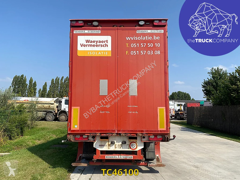 Semitrailer Renders steering axle