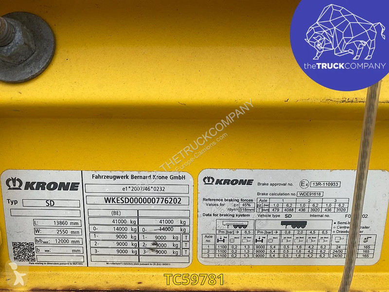 Semitrailer Krone