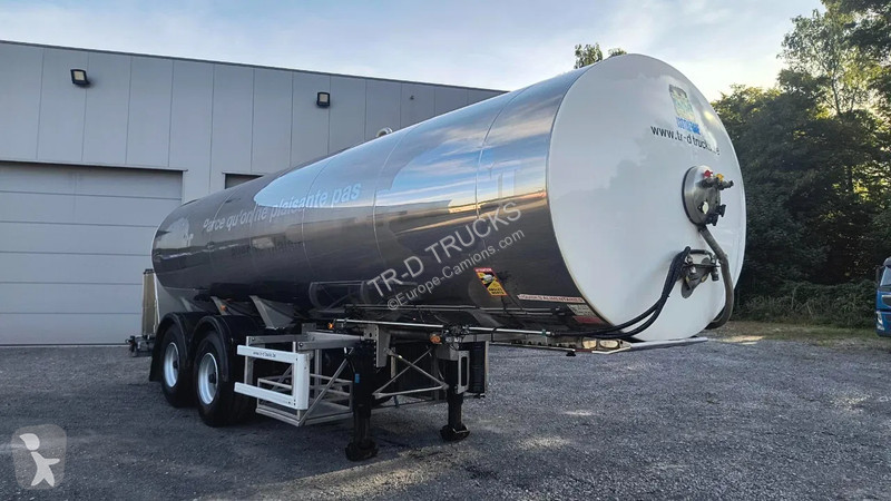 Oplegger Maisonneuve 25000L INSULATED INOX TANK...