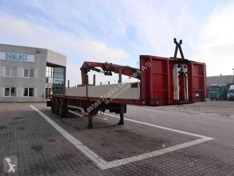 Sættevogn Cranetrailer/Kranauflieger/Krantrailer