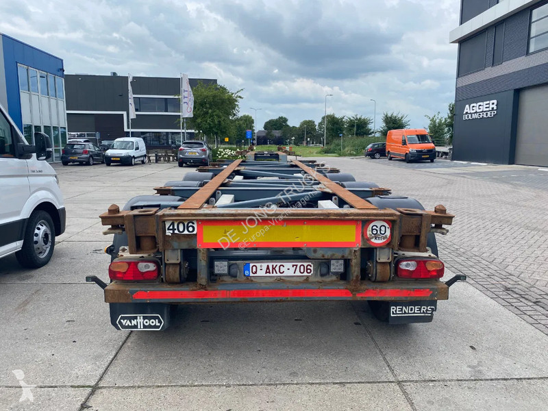 Semitrailer Van Hool Container Chassis / 40-45...