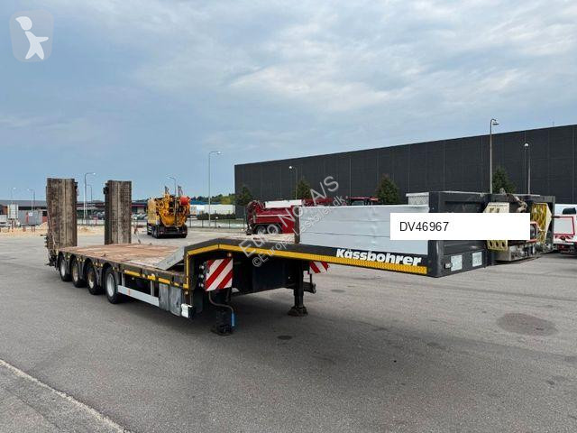 نصف مقطورة Kässbohrer 4 axle Extendable Machine...