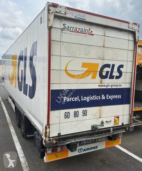 Semitrailer Krone Fourgon 2 essieux