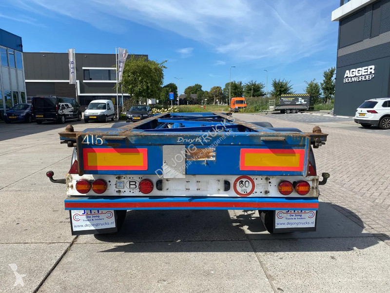 Semitrailer Turbo's Hoet 20 FT Container...