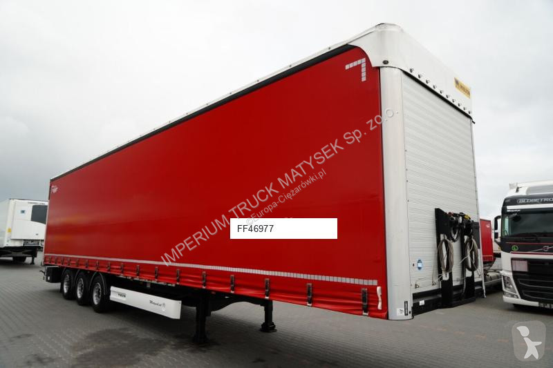 Semitrailer Wielton FIRANKA MEGA / LOWDECK / OŚ...