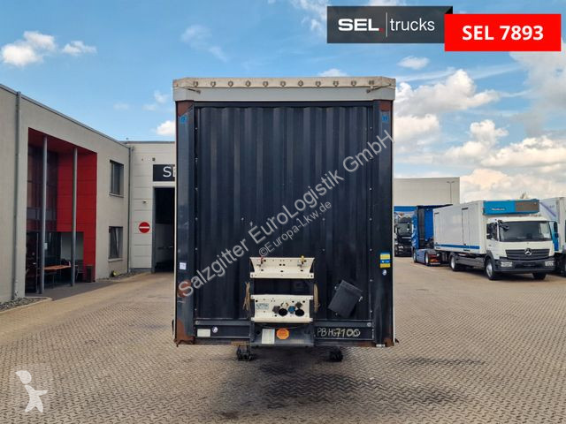 Semitrailer Krone / Hubdach / EDSCHA / Mega /...