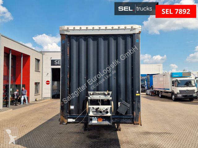 Semitrailer Krone / Hubdach / EDSCHA / Mega /...