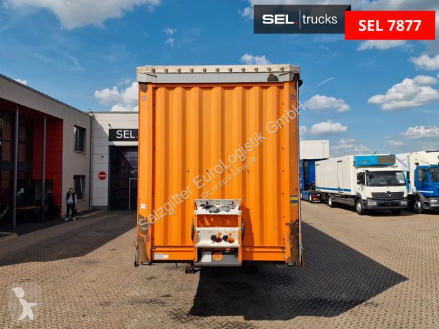 Semitrailer Krone / Hubdach / EDSCHA / Mega