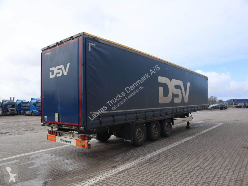 Sættevogn Krone 3 axle curtainside trailer