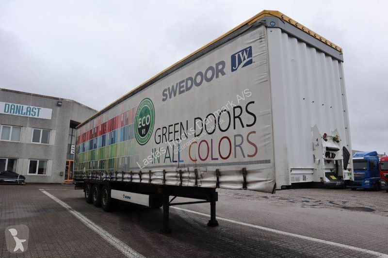 Sættevogn Krone 3 axle curtainside trailer