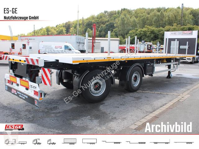 Semitrailer ES-GE 2-Achs-SAH, zwangsgelenkt,...