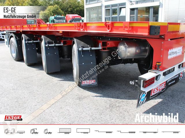 Semitrailer ES-GE 4-Achs-Ballastauflieger