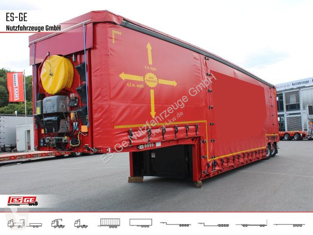 Semiremorca Meusburger 2-Achs-Jumbo-Tiefbett,...