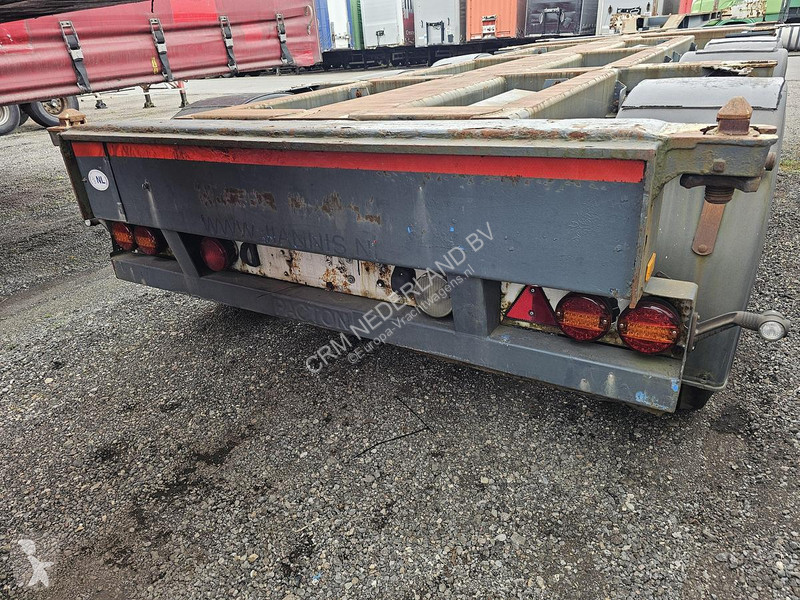 Semitrailer Pacton 3 AXLE MULTI YARD CHASSIS |...