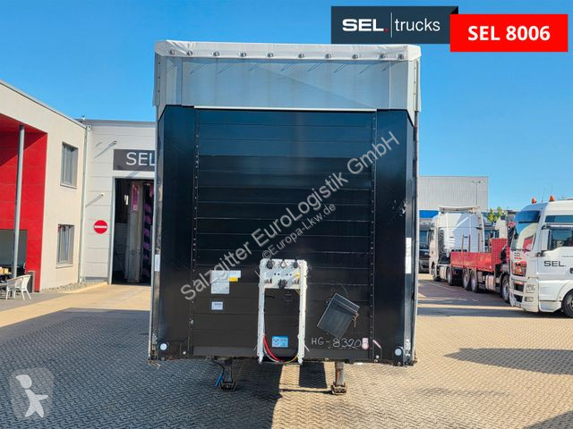 Semitrailer Fliegl SDS01 / Hubdach / EDSCHA /...