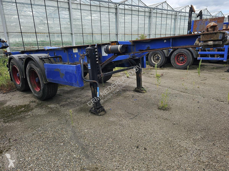 Semi remorque Krone SZ| 20 FOOT CHASSIS | BPW...