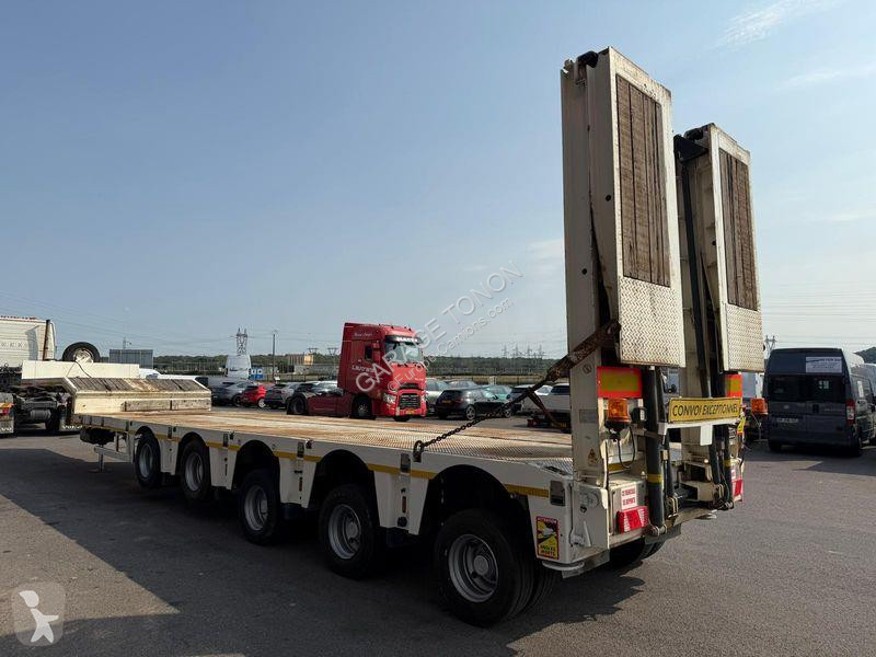 Semitrailer Nooteboom PORTE ENGINS 5 ESSIEUX
