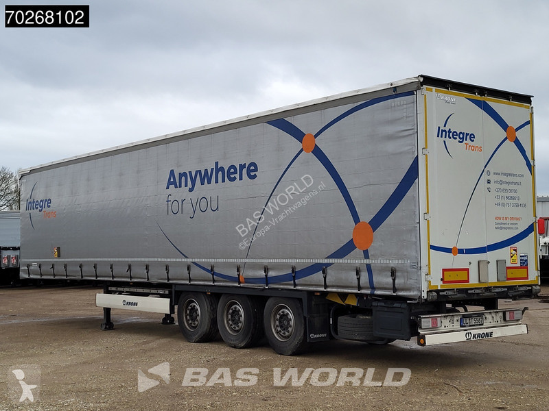 Semitrailer Krone 3 axles Anti-Vandalimus-Plane
