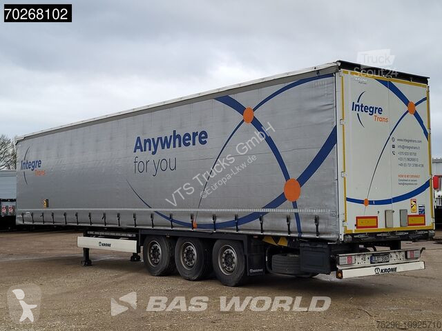 Semitrailer Krone SD 3 axles Anti-Vandalimus-Plane