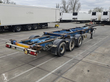 Semitrailer containertransport Van Hool