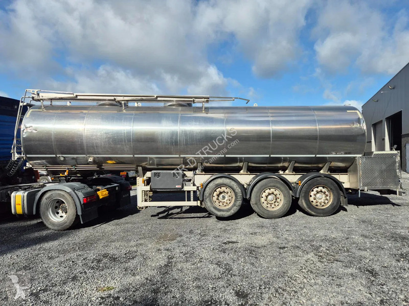نصف مقطورة Magyar INSULATED INOX TANK 30 000L -...