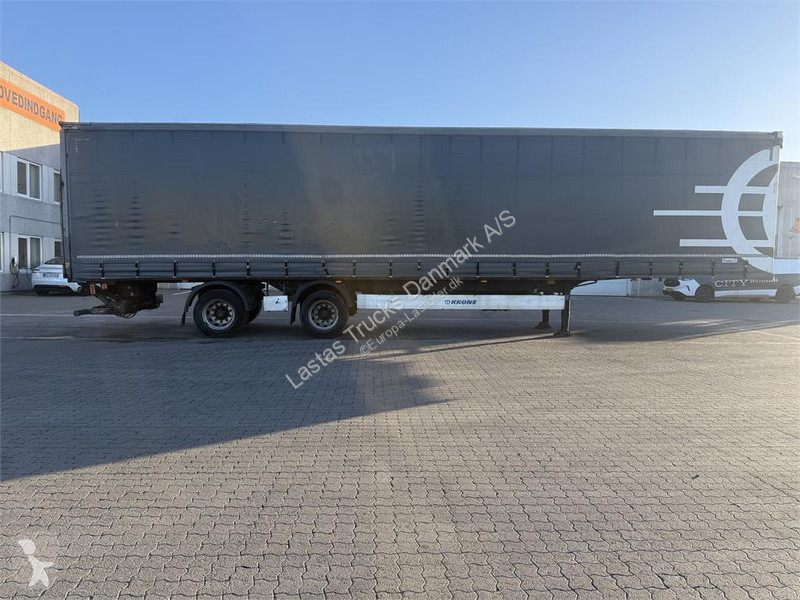 نصف مقطورة Krone Curtainsider / Planenauflieger
