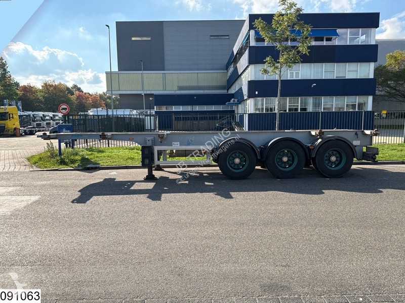 نصف مقطورة Asca Chassis 10 / 20 / 30 ft, ADR