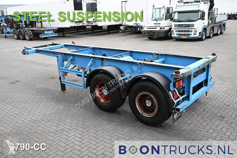 نصف مقطورة  CS 20/2 CHASSIS | 20ft * STEEL...