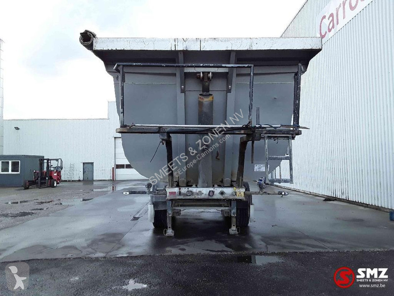 نصف مقطورة Galtrailer Oplegger Steel acier