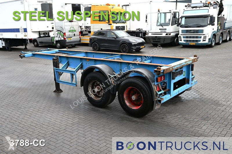 Oplegger  CS 20/2 CHASSIS | 20ft * STEEL...