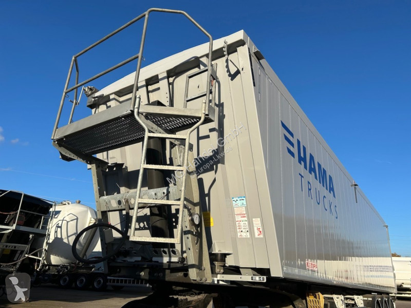 نصف مقطورة Kempf SKM AK 39 Alu-Kastenmulde 55m³...