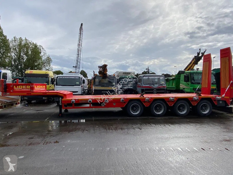 نصف مقطورة Lider LD07 Low Bed 4 Axle Full...