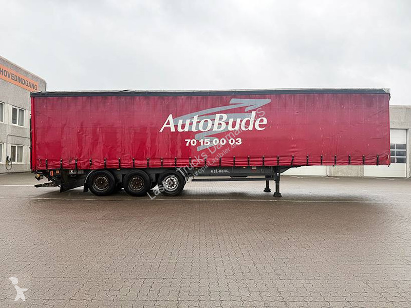 نصف مقطورة Kel-Berg Curtainsider /...