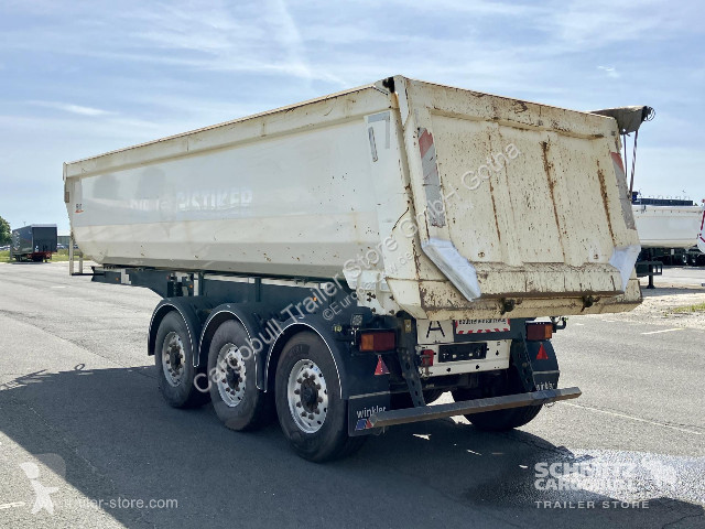 نصف مقطورة Langendorf Kipper Stahlrundmulde 24m³