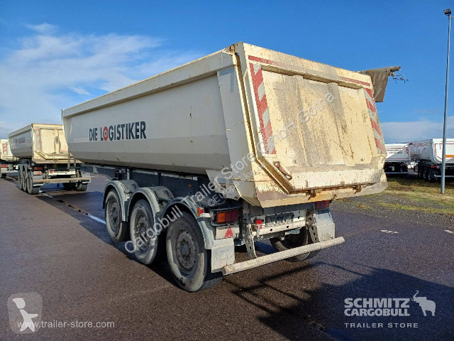 نصف مقطورة Langendorf Kipper Stahlrundmulde 24m³
