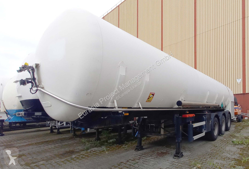 نصف مقطورة Gofa gas tank trailer for oxygen,...