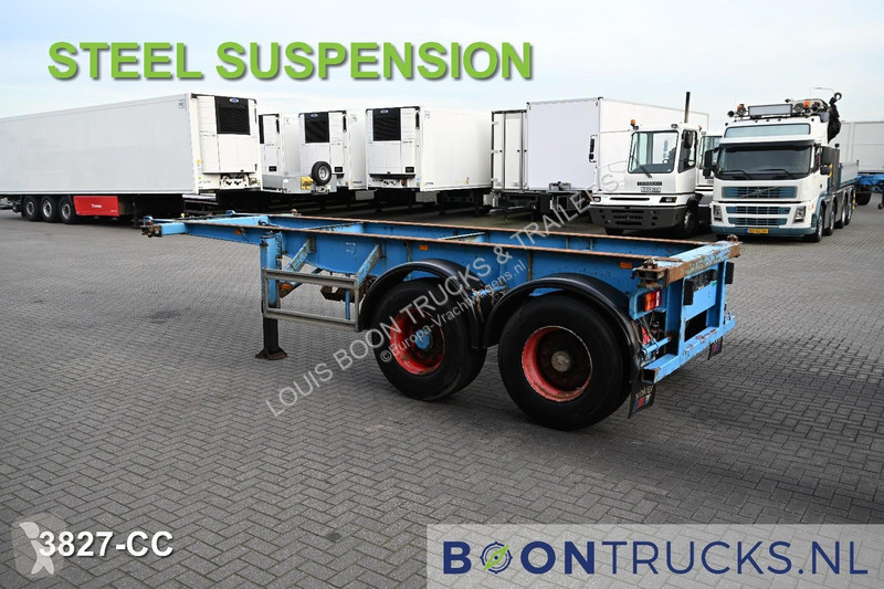 Semi remorque  CS 20/2 CHASSIS | 20ft * STEEL...