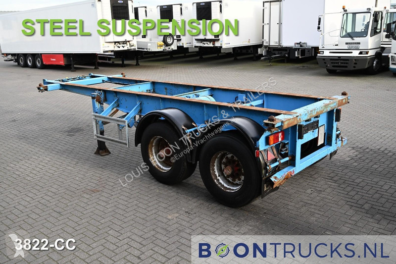 نصف مقطورة  CS 20/2 CHASSIS | 20ft * STEEL...