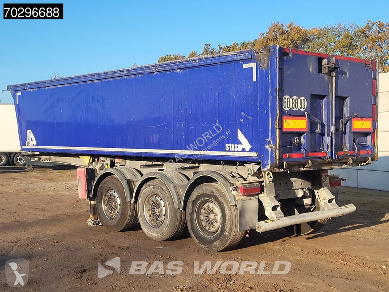 نصف مقطورة Stas S300CX 28m3 Lifting Axle