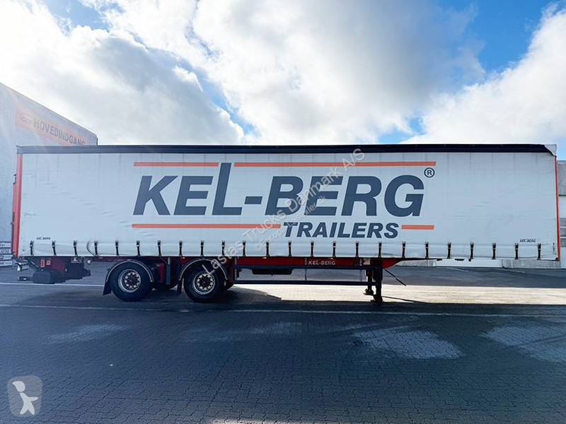 نصف مقطورة Kel-Berg City curtain / City-Plane...