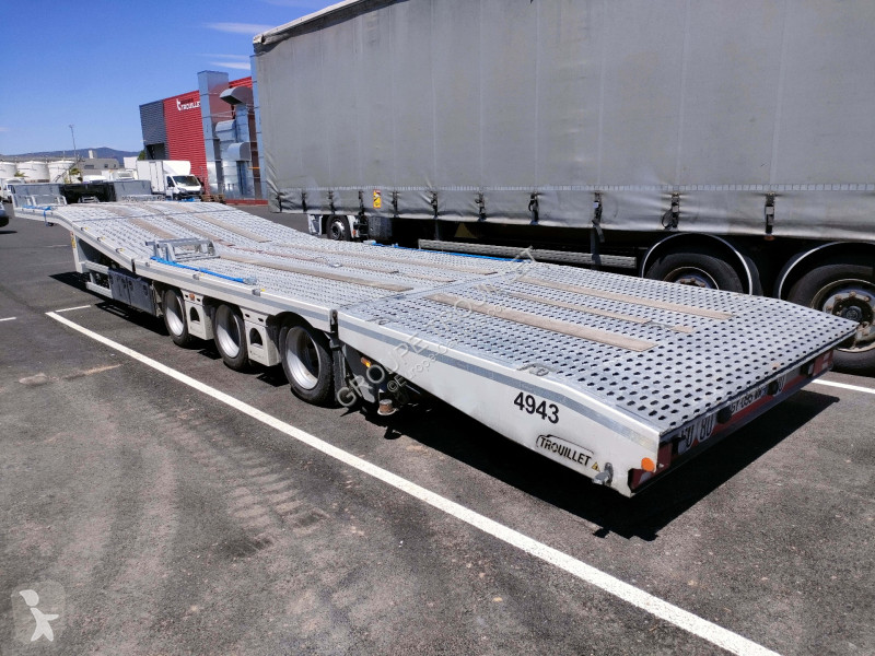 نصف مقطورة Trouillet 38 TONNES DRAWER PORTE A...